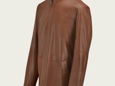 Brown reversible jacket Online Sale