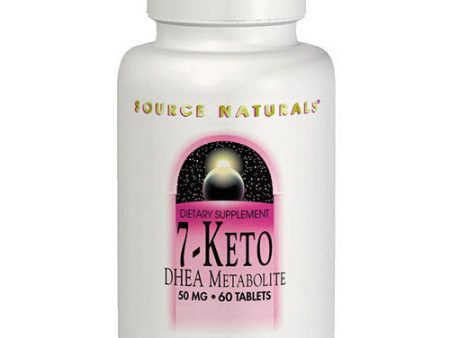 7-Keto DHEA 50mg 60 tabs from Source Naturals Supply