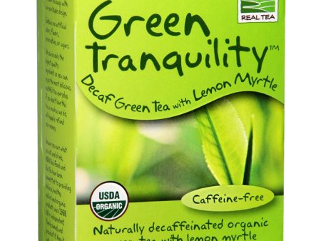 Green Tranquility Tea, Decaf with Lemon Myrtle, 24 Tea Bags, NOW Foods Online