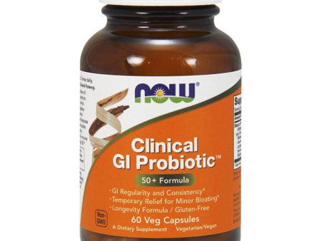 Clinical GI Probiotic, 60 Vegetarian Capsules, NOW Foods Online now