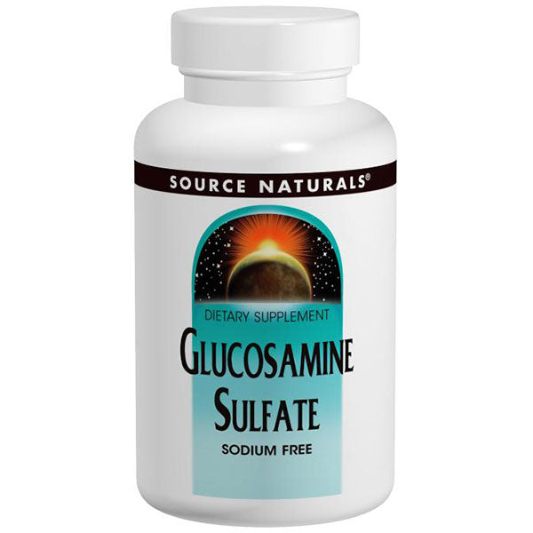 Glucosamine Sulfate 500mg 120 caps from Source Naturals Supply