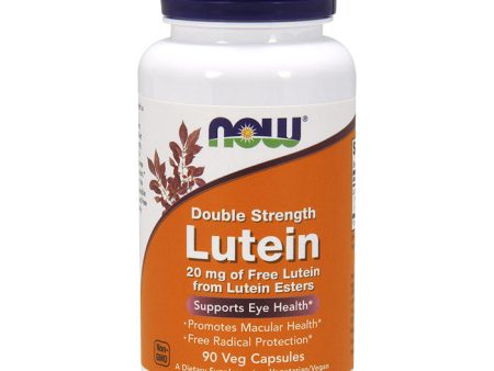 Double Strength Lutein 20 mg from Lutein Esters, 90 Veg Capsules, NOW Foods For Sale