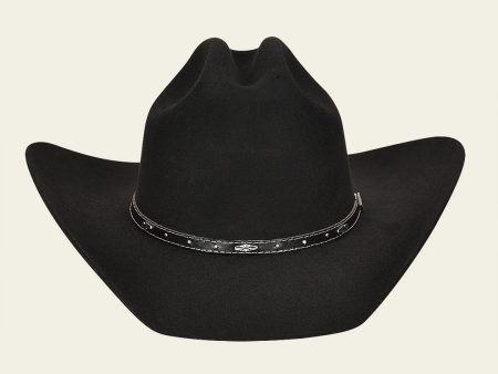 Black Wool Western Hat Hot on Sale