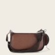 Brown exotic crossbody handbag Fashion