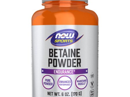 Betaine Powder, 6 oz (170 g), NOW Foods For Sale