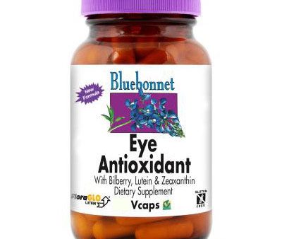 Eye Antioxidant with Bilberry, Lutein & Zeaxanthin, 60 Vcaps, Bluebonnet Nutrition For Discount