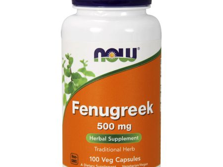 Fenugreek 500 mg, 100 Vegetarian Capsules, NOW Foods Online now