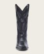 Imperio black exotic boot For Cheap