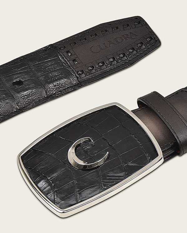 Black ultra exotic Belt Cheap