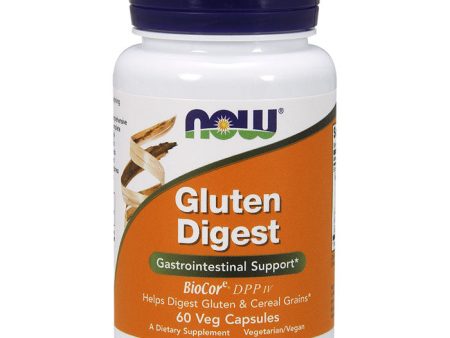 Gluten Digest Enzymes, 60 Vcaps, NOW Foods Online