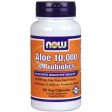 Aloe 10,000 & Probiotics, 60 Vegetarian Capsules, NOW Foods Online Sale