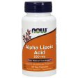 Alpha Lipoic Acid 250mg, ALA 60 Caps, NOW Foods Supply