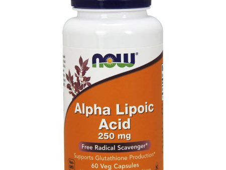 Alpha Lipoic Acid 250mg, ALA 60 Caps, NOW Foods Supply