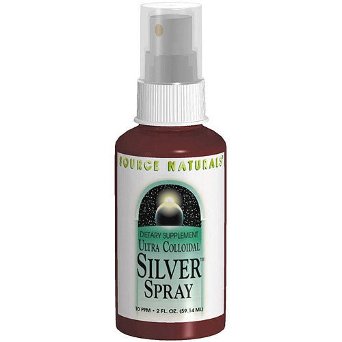 Ultra Colloidal Silver Spray 10 ppm, 2 oz, Source Naturals For Discount