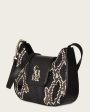 Black handmade flap handbag Online