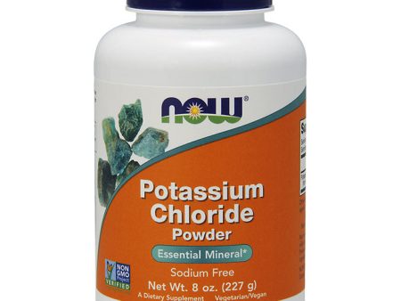 Potassium Chloride Powder Vegetarian 8 oz, NOW Foods Cheap