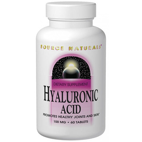 Hyaluronic Acid 100 mg, 30 Tablets, Source Naturals Online