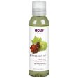 Grapeseed Oil, 100% Pure, 4 oz, NOW Foods Sale