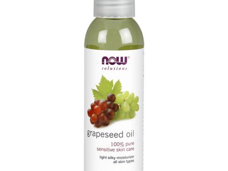 Grapeseed Oil, 100% Pure, 4 oz, NOW Foods Sale