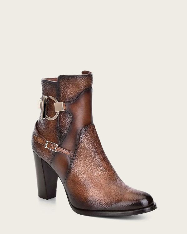 Ankle honey deer bootie on Sale