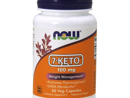 7-Keto 100 mg, 60 Vegetarian Capsules, NOW Foods Online