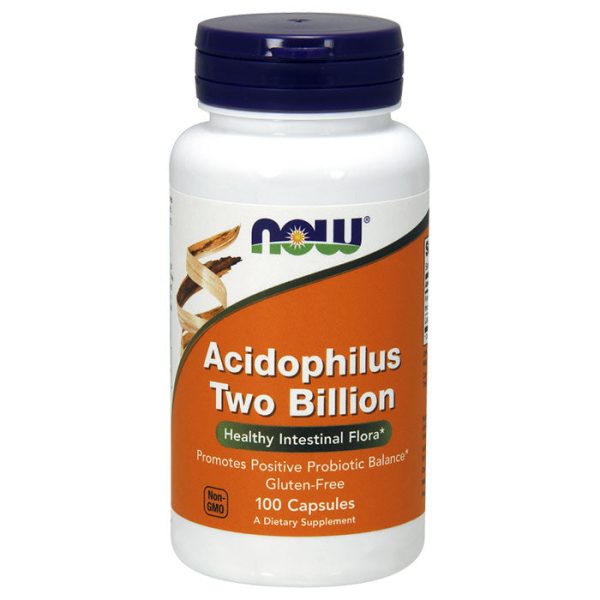 Acidophilus 2 Billion 100 Caps, NOW Foods Online Sale