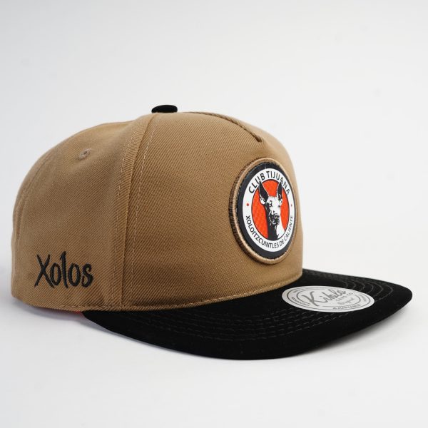 XOLOS - Gorra Café Y Negra Supply