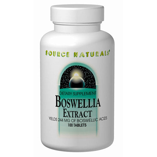 Boswellia Extract 375 mg 50 tabs from Source Naturals Online