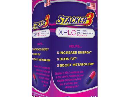 Stacker 3 XPLC Value Pack, 80 Capsules, NVE For Discount