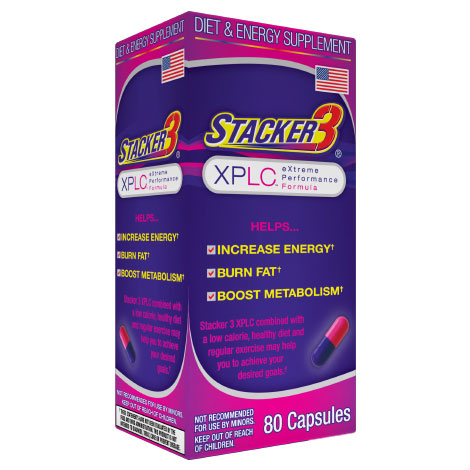 Stacker 3 XPLC Value Pack, 80 Capsules, NVE For Discount