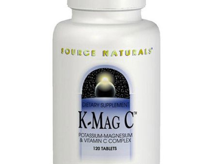 K-Mag C, Potassium, Magnesium and Vitamin C Complex 60 tabs from Source Naturals Supply