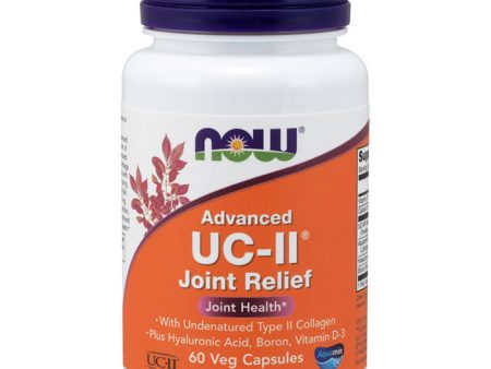 UC-II Advanced Joint Relief, 60 Vegetarian Capsules, NOW Foods For Discount