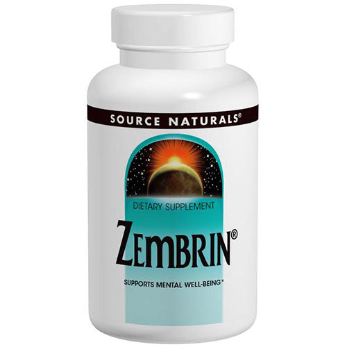 Zembrin, Mental Well-Being, 30 Tablets, Source Naturals For Cheap