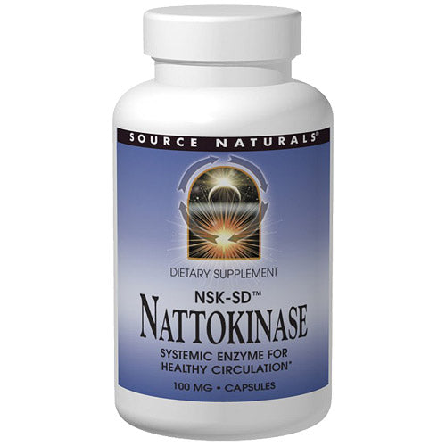 Nattokinase 100 mg, 60 Capsules, Source Naturals Fashion