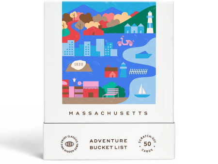 Massachusetts Adventure Bucket List Sale