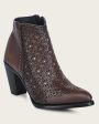 Ankle honey bootie with crystals Supply