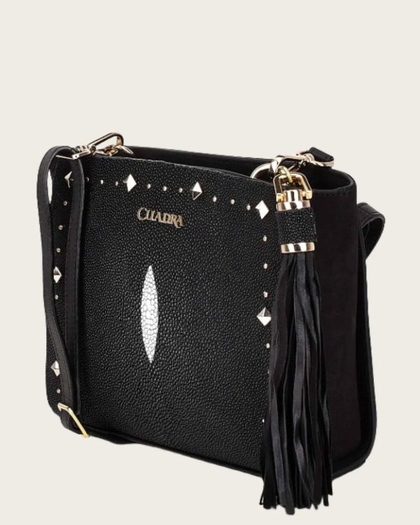 Black crossbody handbag Discount