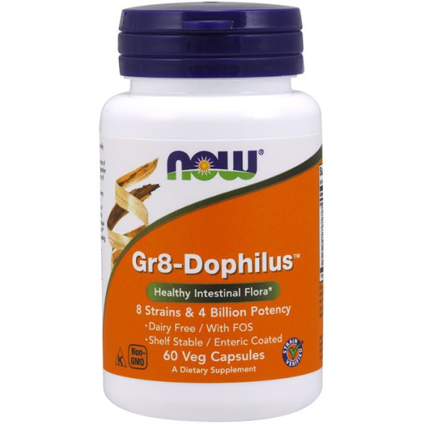 Gr8-Dophilus - 60 Vcaps, NOW Foods Online now