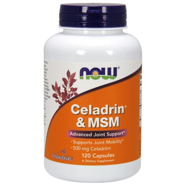 Celadrin & MSM 500mg 120 Caps, NOW Foods For Cheap