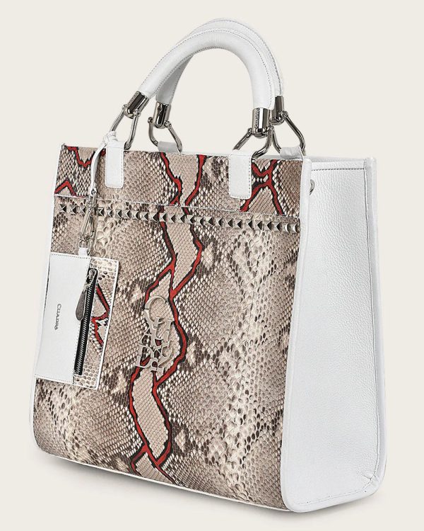 White tote handbag Fashion