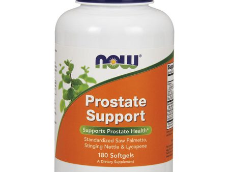 Prostate Support, Value Size, 180 Softgels, NOW Foods Online