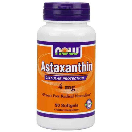 Astaxanthin 4 mg, 90 Softgels, NOW Foods Online Sale