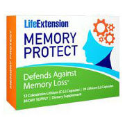 Memory Protect, 12 Colostrinin-Lithium (C-Li) Capsules & 24 Lithium (Li) Capsules, Life Extension Cheap