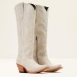 The Laramie Stretch Fit Boot in Ivory For Discount