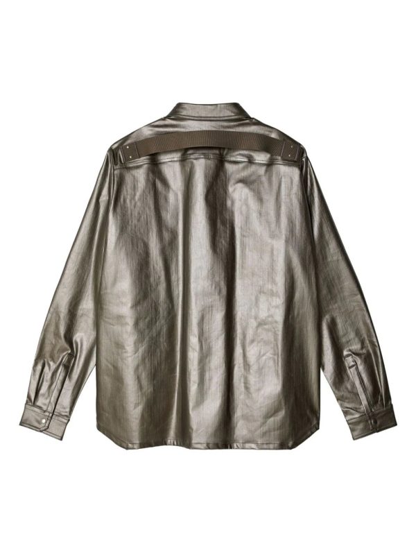 Fogpocket High-Shine Shirt Jacket Discount