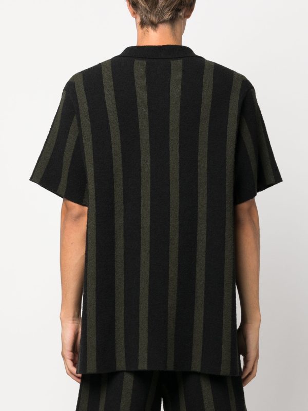 Almar Striped Terry-Cloth Shirt Online Hot Sale