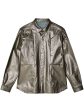 Fogpocket High-Shine Shirt Jacket Discount